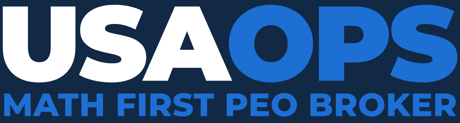 USA OPS · Math First PEO Broker